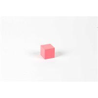 Nienhuis - Pink Tower Cube: 3 x 3 x 3
