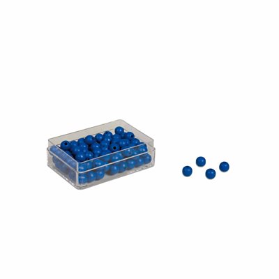 Nienhuis - Blue Beads - Pack of 100