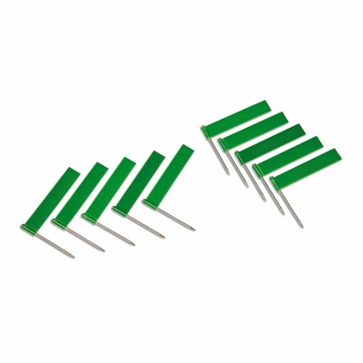 Nienhuis - Drapeaux supplémentaires : Vert - Paquet de 10