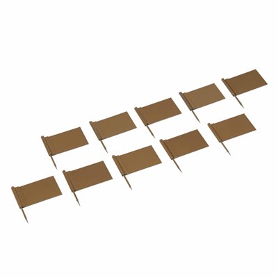 Nienhuis - Extra Flags: Gold - Pack of 10