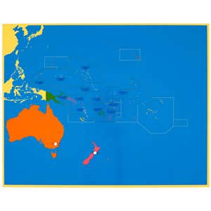 Puzzle Map: Oceania