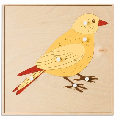 Nienhuis - Puzzle d'Animaux : Oiseau