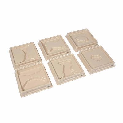 Nienhuis - Land And Water Form Trays - Set 1