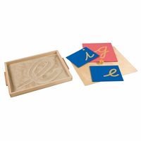 Nienhuis - Sandpaper Letter Tracing Tray