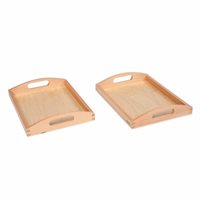 Nienhuis - Wooden Tray Small - Set of 2
