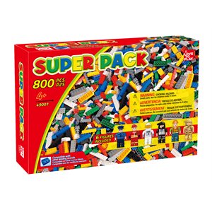 Building Bricks Super Pack - 800pcs*