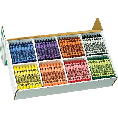 Crayola® Large Crayon Classpack - Paquet de 400