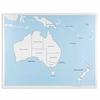 Nienhuis - Australia Control Map: Labeled