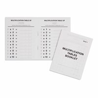 Multiplication Tables Booklet: 1