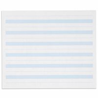 Nienhuis - Papier à lettres : Lignes bleues - 7" x 8,5" - Paquet de 500