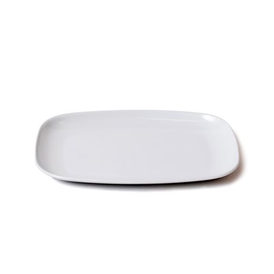 13" x 9" Melamine Serving Platter - White
