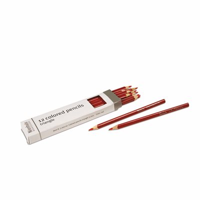 Nienhuis - 3-Sided Inset Pencils, Red*