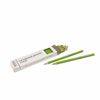Nienhuis - 3-Sided Inset Pencils, Light Green
