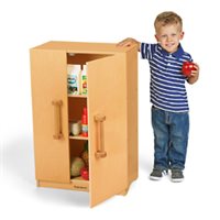 Toddler Hardwood Refrigerator