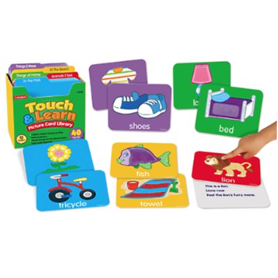 Touch & Learn Picture Card Library