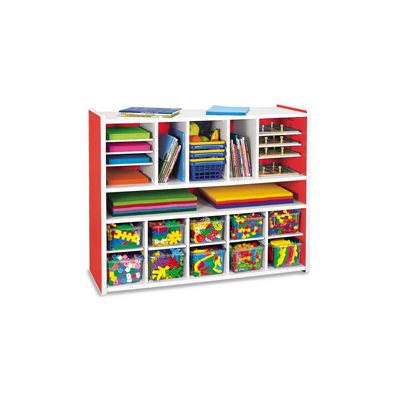 Kids Colours™ Spacemaker Storage Unit-Red