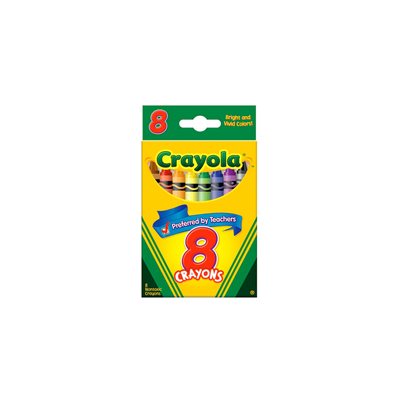 Crayola® Crayons 8 pièces - Boîte individuelle