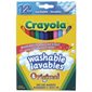 Washable Crayola Markers-Thin Tip-Dozen