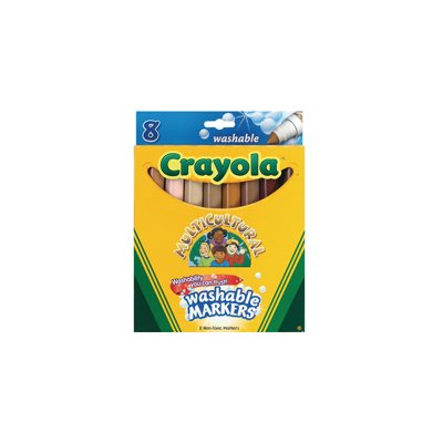  Crayola Multicultural Washable Markers