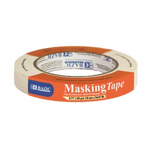 General Purpose Masking Tape - 0.71" X 2,160" - 60 Yards