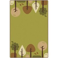  KIDSoft Tapis d'arbres tranquilles - Vert 4' x 6'