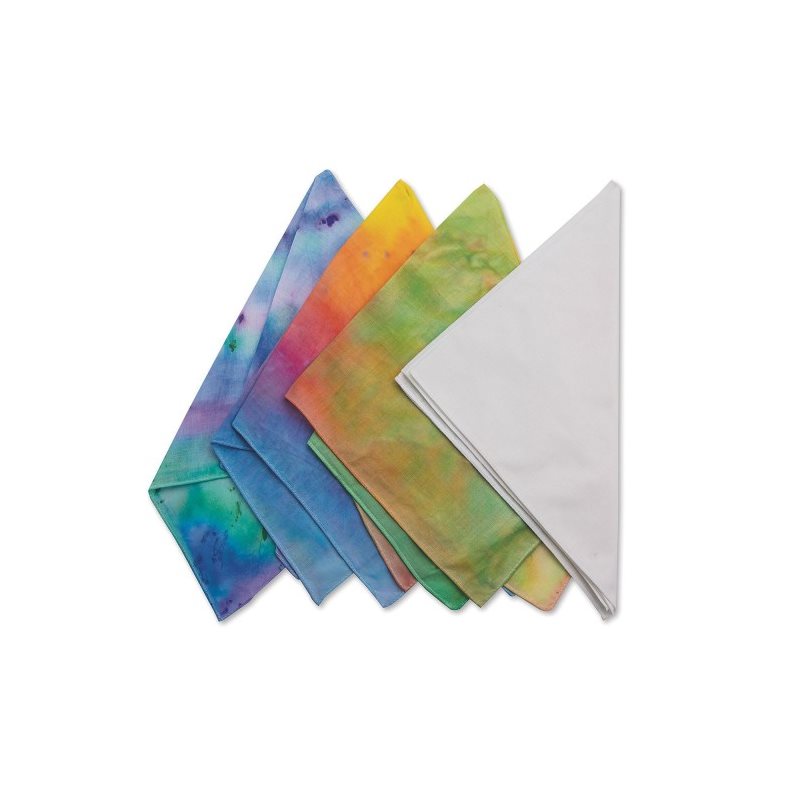 White Bandanas - Pack of 12