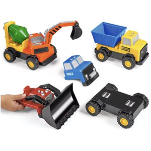 Build-A-Truck Magnetic Construction Vehicle