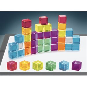 Rainbow Crystal Cubes