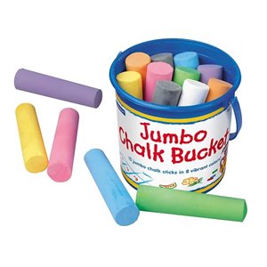 Jumbo Chalk Bucket - Set of 12