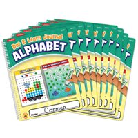 Dot & Learn Alphabet Journal- Set of 10