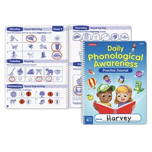 Daily Phonological Awareness Practice Journal-Each