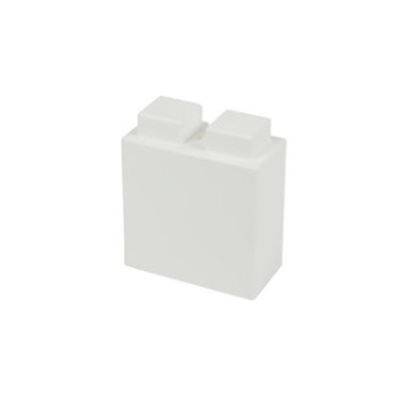  Quarter Blocks- White- Set of 12