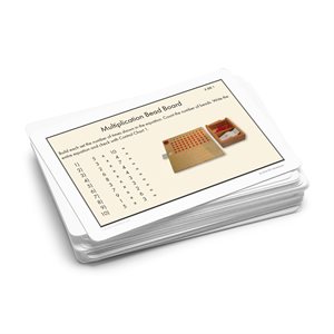 Multiplication Bead Board Task Cards. Level 3-6