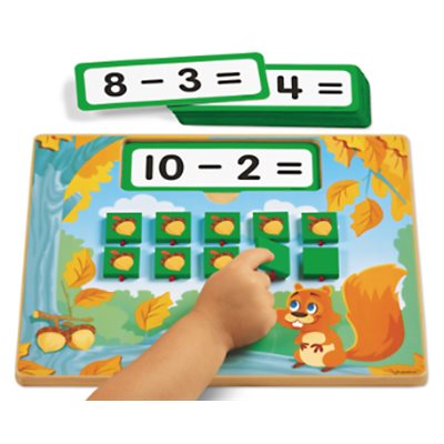 Flip & Solve Math Board-Subtraction