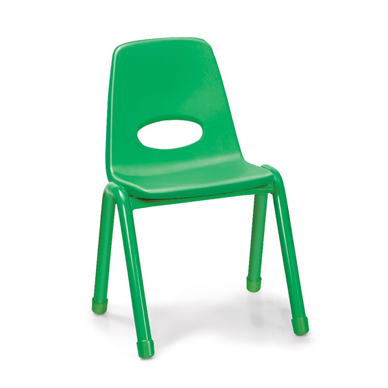 Chaise empilable Kids Colors de 13,5 po - Vert