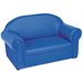 Easy-Clean Comfy Couch - Blue