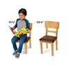 Just Like Home™ Cushioned Chair 13.5"