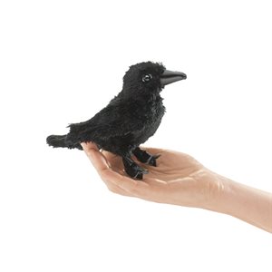 Folkmanis Mini Raven Puppet