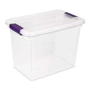   Clearview Storage Containter- 27 Quarts
