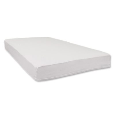 SafeFit Elastic Fitted Crib Sheet - White