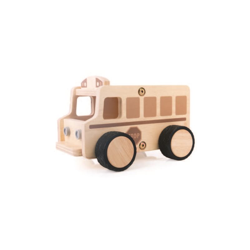 Autobus scolaire en bois