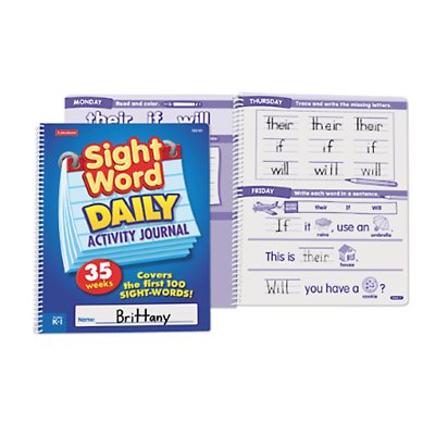 Sight-Word Daily Activity Journal