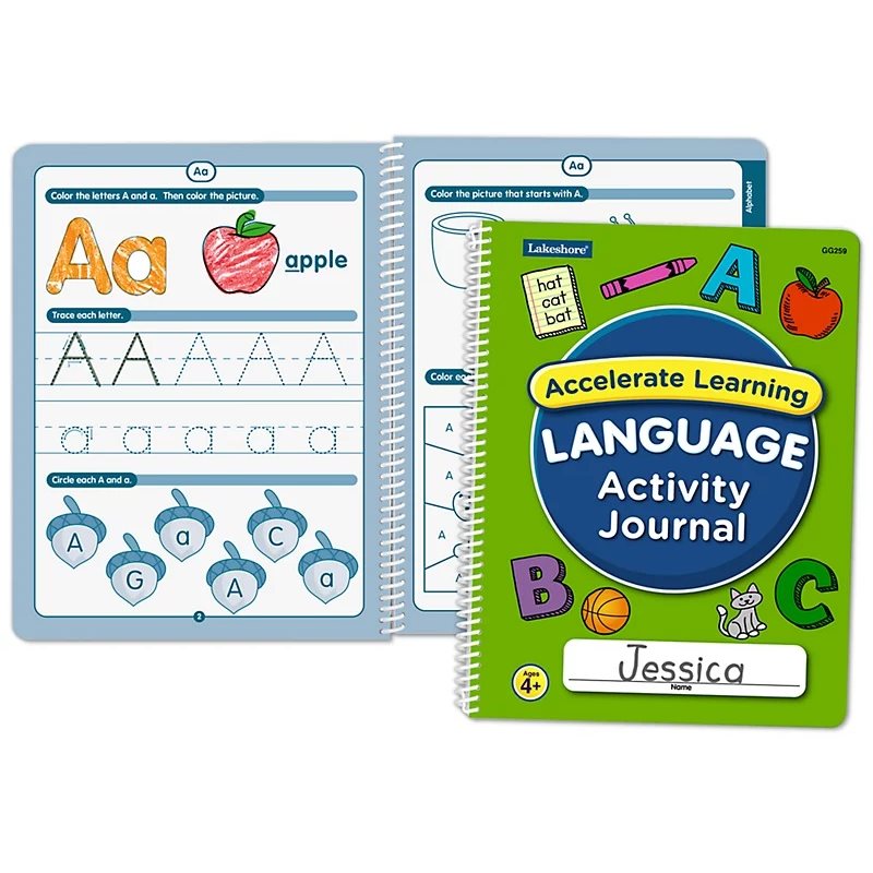 Accelerate Learning Language Activity Journal - Set of 10