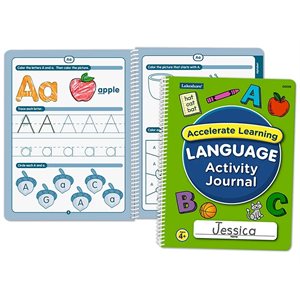 Accelerate Learning Language Activity Journal - Set of 10
