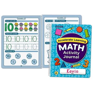 Accelerate Learning Math Activity Journal - Set of 10