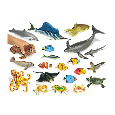 Collection classique d'animaux de l'océan