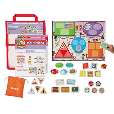 Family Engagement Math Pack-Shapes