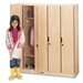 Jonti-Craft® 5 Section Lockers with Doors