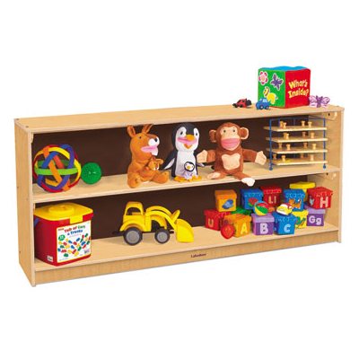 Classic Birch Store Anything Low Storage Shelve