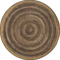 Feeling Natural- 5’4” Carpet - Round - Walnut